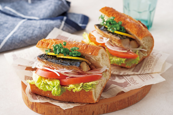 トルコ風さばサンド