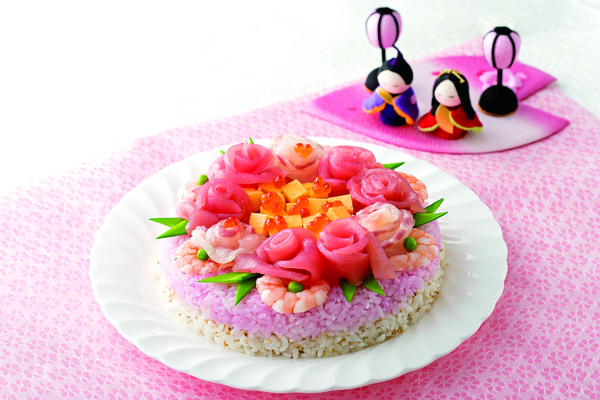 ばらのケーキちらし寿司