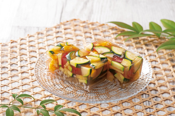 信州野菜とそばの天寄せ