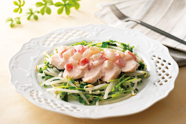 サラダチキンのらっきょうソース