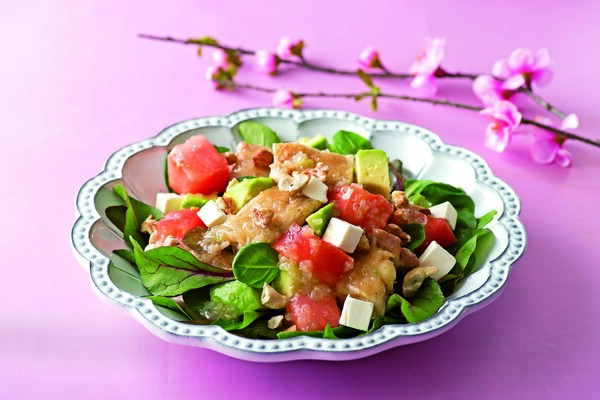 グリルチキンのミックスサラダ