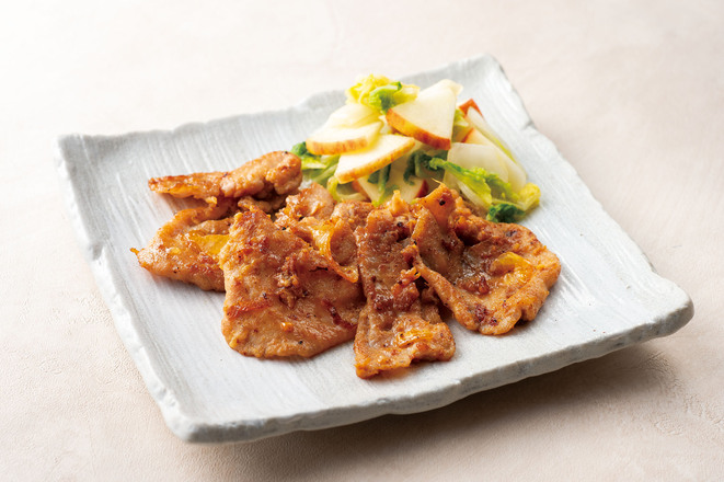 豚肉のマーマレードみそ焼き