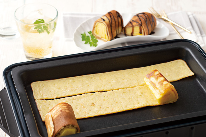 クルクル巻き巻きパインケーキ