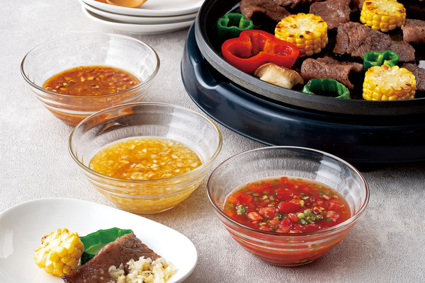 たれで楽しむお家焼肉