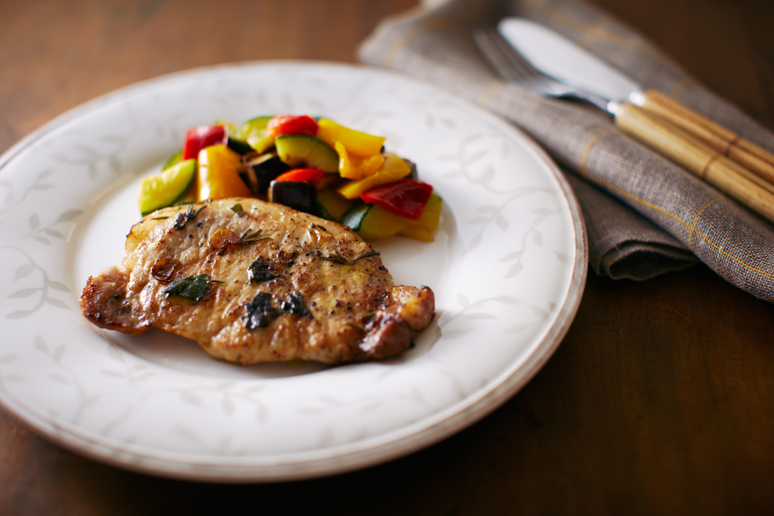 豚肉のロースト香草風味