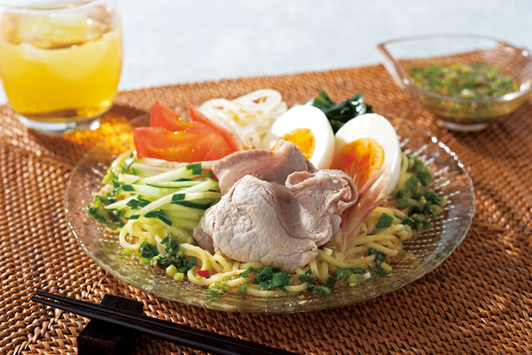 豚しゃぶの冷やし中華