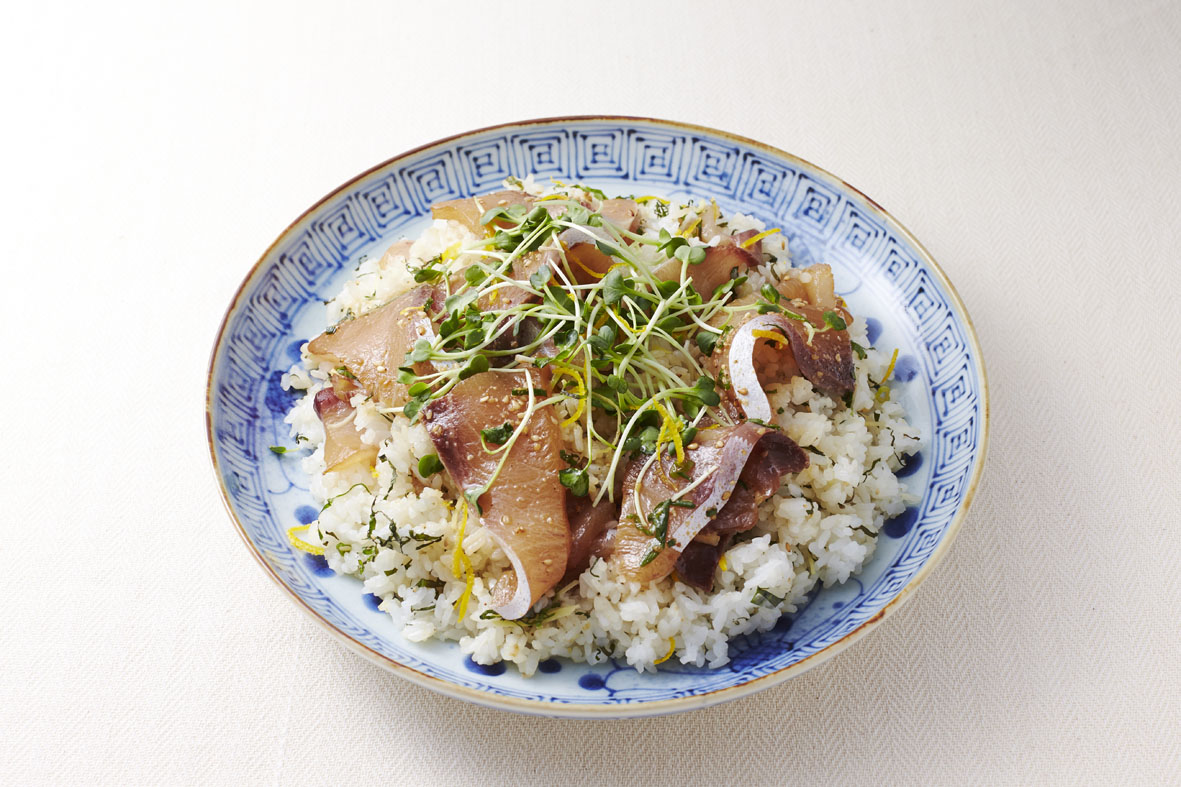 ぶりの手こね寿司