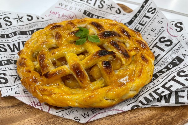 型なし！冷凍パイシートのカンタンごろごろアップルパイ