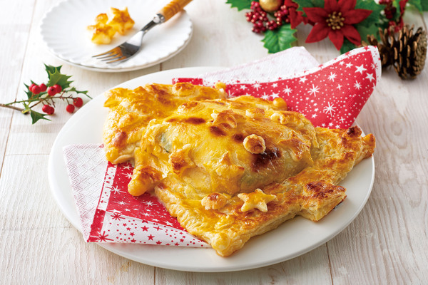 サーモンのツリーパイ