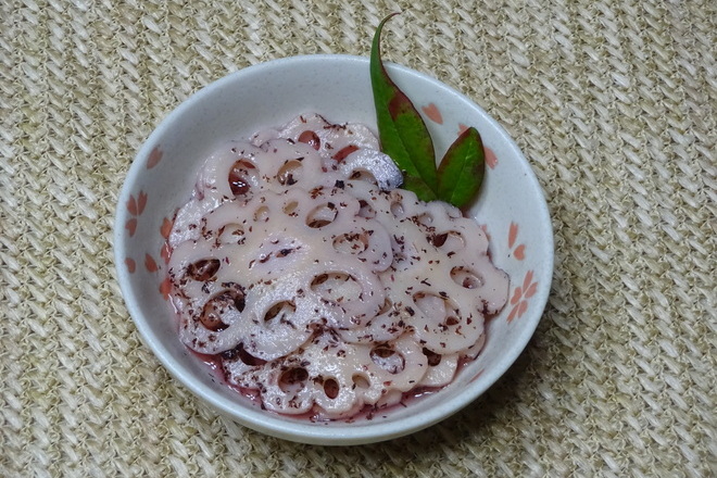 れんこんのゆかり漬け