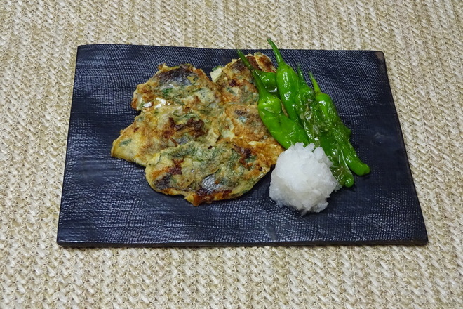 あじの和風ピカタ