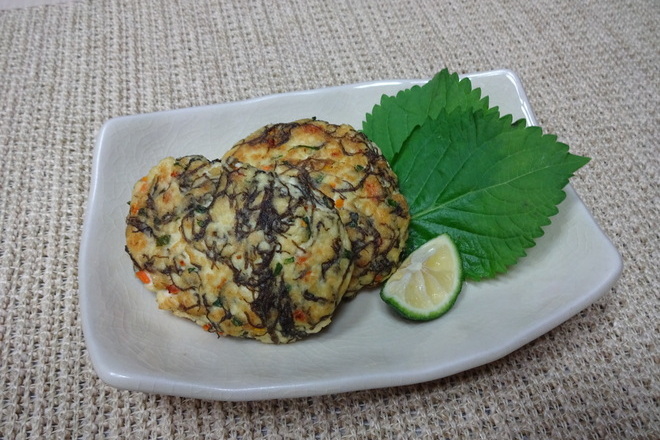 もずくの香りがんも