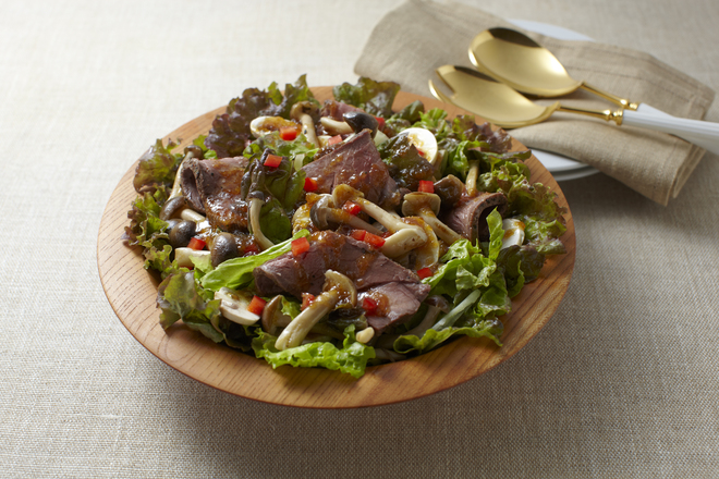 ローストビーフのサラダ