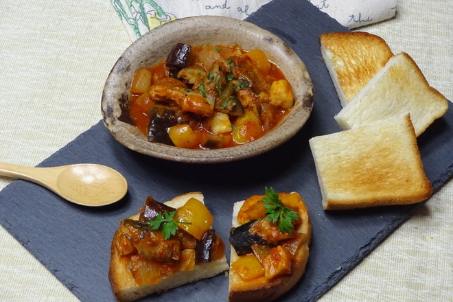 さば缶ラタトゥイユ