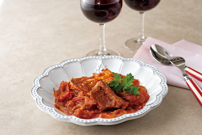 スペアリブのトマトシチュー