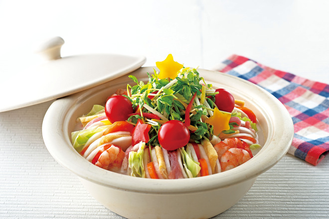 大根のハッセルバックツリー鍋