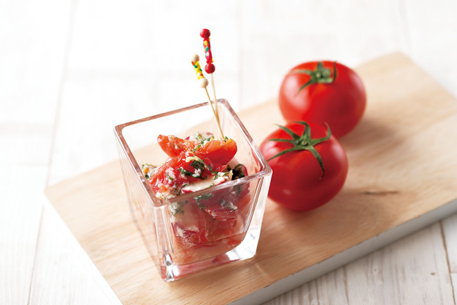 トマトの塩麹漬け