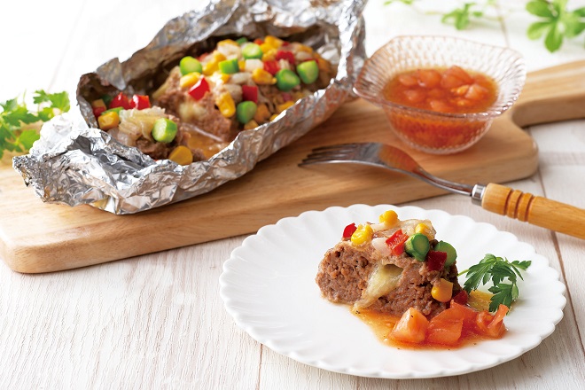 簡単！華やかミートローフ