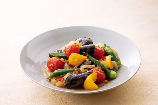 夏野菜の中華風南蛮漬け