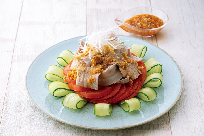 薄切り肉で作る！雲白肉（ウンパイロウ）風