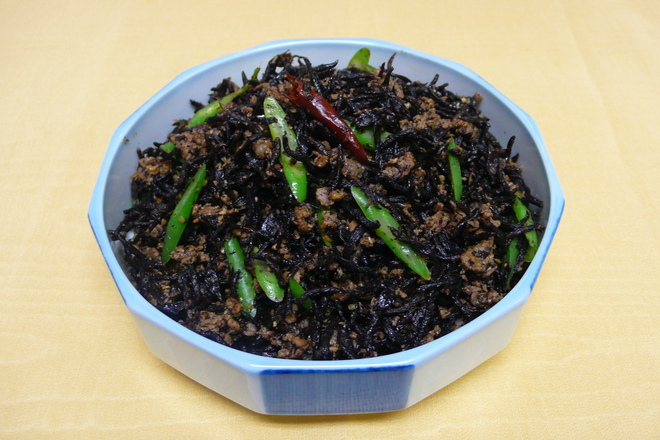 ひじきと牛肉の煮もの