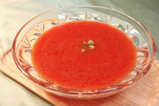 ガスパチョ風スープ