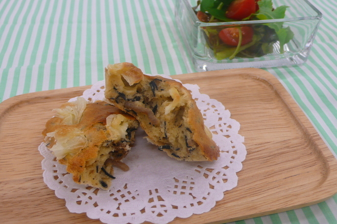 ひじきとチーズのケークサレ