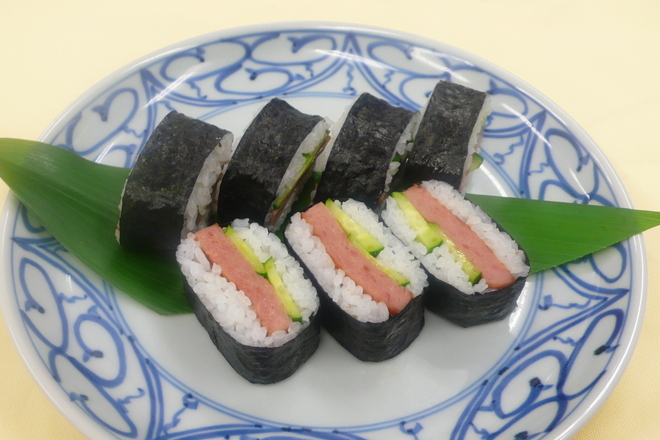 スパムのり巻き