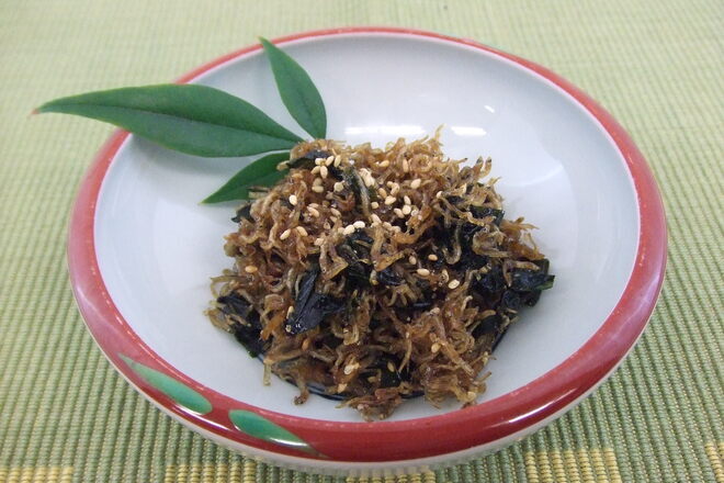 じゃことわかめの佃煮