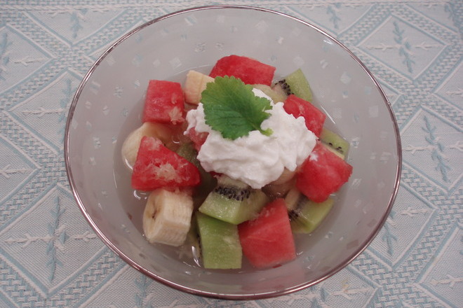 フルーツジンジャーシロップのヨーグルトソース