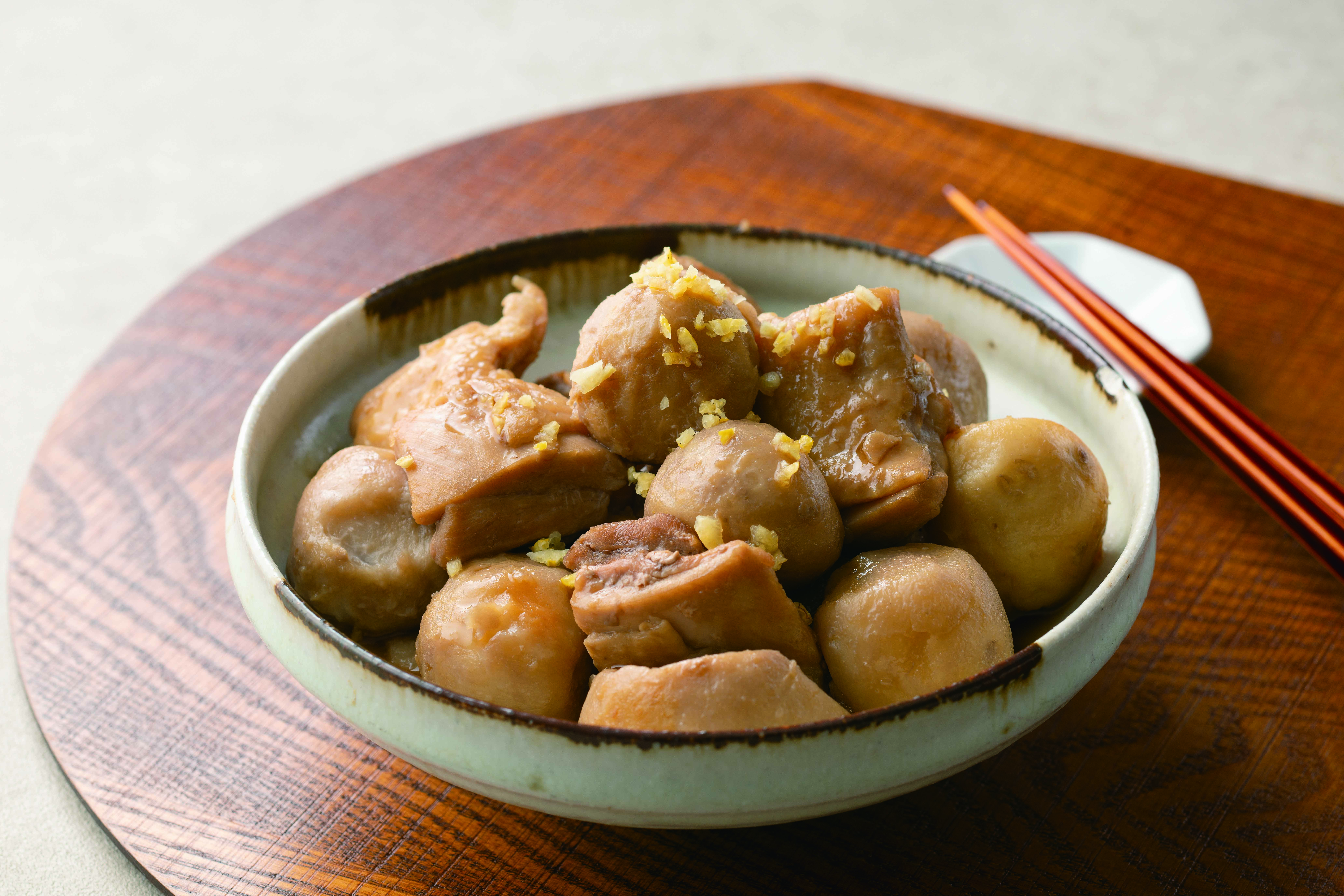 里芋と鶏肉の煮物