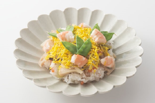 菊花五目寿司