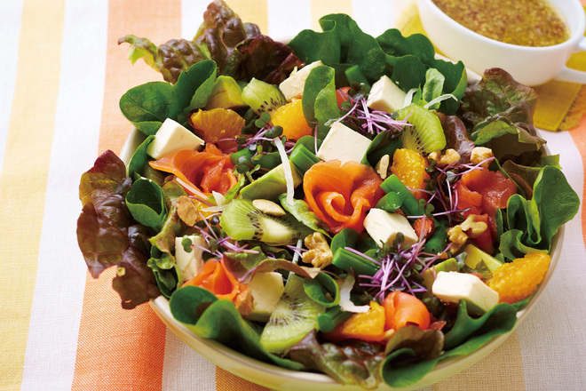 ビタミンカラーのパワーサラダ